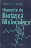 Tudor Porumb - Elemente de biofizica moleculara
