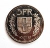 Moneda ELVETIA 5 Franci 2010 km # 40a tiraj mic, Europa