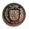 moneda ELVETIA 5 Franci 2010 km # 40a tiraj mic