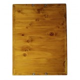 Tava din lemn pirogravata si pictata manual