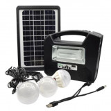 Kit iluminat solar CCLAMP CL-26, Lanterna 20W, Proiector Bec SMD 30W,