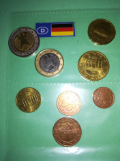 Monede euro Germania 2002 set complet;diverse monetarii(vezi specificatiile) foto