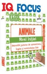 Iq Focus: Animale.Nivel Initiat, - Editura Gama
