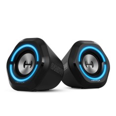 BOXE EDIFIER Gaming 2.0, RMS: 5W (2x2.5W),bass 2.5&quot;,control volum,BT/USB/AUX,sound mode:Music/Game/Movie,12 x LED RGB, frecv. rasp 98Hz-20KHz, USB pow