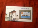 Bloc CUBA 1988 - Expozitia Filatelica Finlandia
