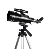 Telescop Astronomic Profesional StartONTeam F30070, 15X-150X, 70mm, Portabil, Negru