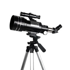 Telescop Astronomic Profesional StartONTeam F30070, 15X-150X, 70mm, Portabil, Negru