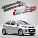 Cumpara ieftin Ștergătoare Kia Picanto II TA Hatchback 2011-2017 | Set Față Flat &ndash; TeamCar&reg;