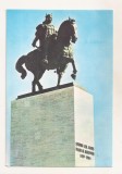 RF166 - Carte Postala - Vaslui-Podul Inalt. Monumentul Stefan cel Mare, necirculata