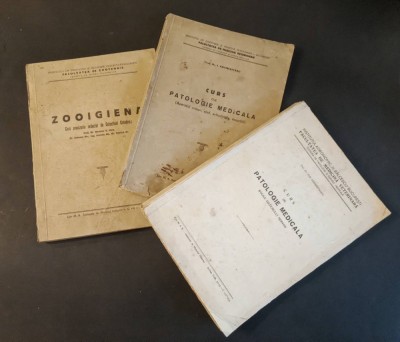 Medicina Veterinara 904 pag PATOLOGIE Animale Domestice Bolile Sistemului Nervos, Aparatul Urinar, Osos, Articulatiile, Muschii ZOOIGIENA. TIRAJE MICI foto