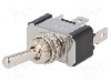 Intrerupator basculant, 3 pozitii, mod comutare ON-ON, SPDT, SCI - R13-6-01-HWR foto