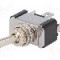 Intrerupator basculant, 3 pozitii, mod comutare ON-ON, SPDT, SCI - R13-6-01-HWR