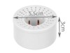 Filtru Universal Umidificator Aer, Alb, cu Pietre Medicale, Anti-calcar, 5.5x3cm
