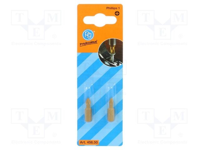 Capăt de şurubelniţă Phillips PH1 25mm 2buc PG PROFESSIONAL