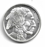 SUA INDIAN HEAD BUFALO - 1OZ .999 Argint Bullion