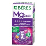 Beres Magneziu 250mg + Complex Vitamine B, Tablete Filmate, 50 Bucati
