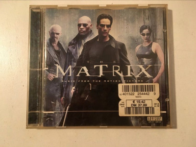 * CD muzica: Matrix coloana sonora / soundtrack, CD original foto