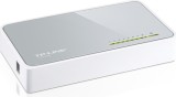 SWITCH TP-LINK 8 porturi 10/100Mbps, carcasa plastic &quot;TL-SF1008D&quot; (timbru verde 2 lei)