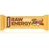 Bombus Raw Energy bară de fructe aroma Peanuts &amp; Dates 50 g