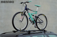 Suport bicicleta menabo huggy lock cu prindere pe bare transversale foto