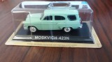 Macheta MOSKVITCH 423N 1960 - DeAgostini Masini de Legenda, 1/43, noua., 1:43