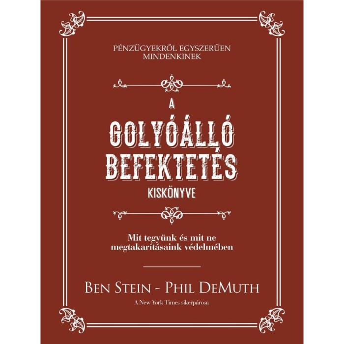 A goly&oacute;&aacute;ll&oacute; befektet&eacute;s kisk&ouml;nyve - Mit tegy&uuml;nk &eacute;s mit ne megtakar&iacute;t&aacute;saink v&eacute;delm&eacute;ben - Phil Demuth