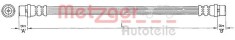Conducta / cablu frana VW MULTIVAN V (7HM, 7HN, 7HF, 7EF, 7EM, 7EN) (2003 - 2015) METZGER 4110364 foto