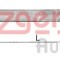 Conducta / cablu frana VW TRANSPORTER V platou / sasiu (7JD, 7JE, 7JL, 7JY, 7JZ, 7FD) (2003 - 2016) METZGER 4110364