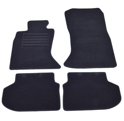 Covorase mocheta BMW Seria 5 F10 F11 Negru, set de 4 bucati AutoDrive ProParts foto