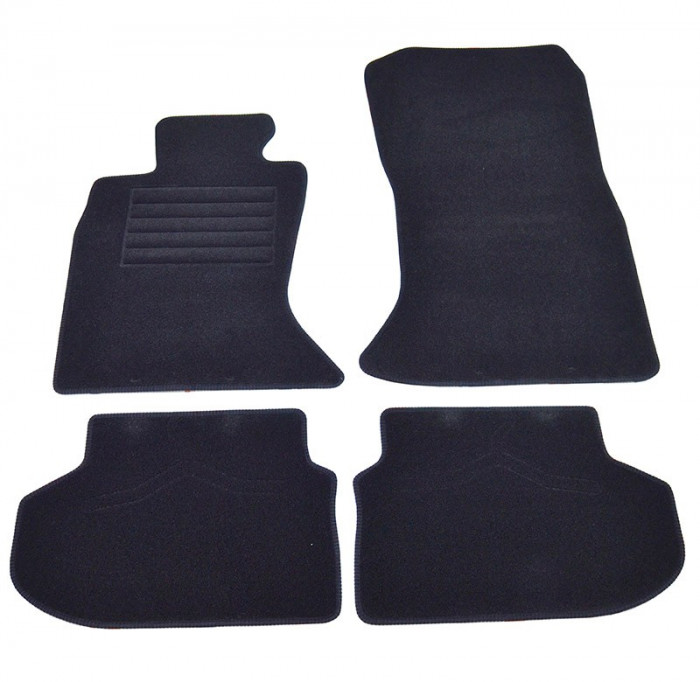 Covorase mocheta BMW Seria 5 F10 F11 Negru, set de 4 bucati AutoDrive ProParts