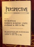 O. Birlea Metropolia Bisericii Romane Unite cu Roma procl. in 1855 la Blaj