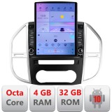Navigatie Android Mercedes Vito W447 2016+ cu GPS, LTE, Octa Core si 4GB RAM