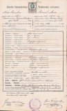 A3348N Testimoniu scolastic Romulus Mioc (viitor primar Petroșani, prefect al județului Hunedoara), 1897, Gimnaziul rom&acirc;n greco-catolic din Beiuș