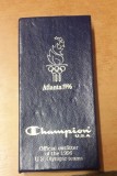AMS# - LOT DE 2 INSIGNE PIN - OLIMPIADA ATLANTA 1996 IN CUTIE