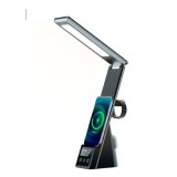 Lampa 4in1 Wireless charge,incarcare Telefon, Ceas,Casti,Led,Control prin atingere,Lumina reglabila,Protectie ochi,compatibilItate universala