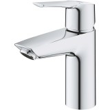 Baterie lavoar Grohe Start 23550002, 3/8&amp;#039;&amp;#039;, marimea S, monocomanda, cartus ceramic, evacuare push to open, Crom