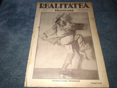 REVISTA REALITATEA ILUSTRATA NR 21 1928 foto