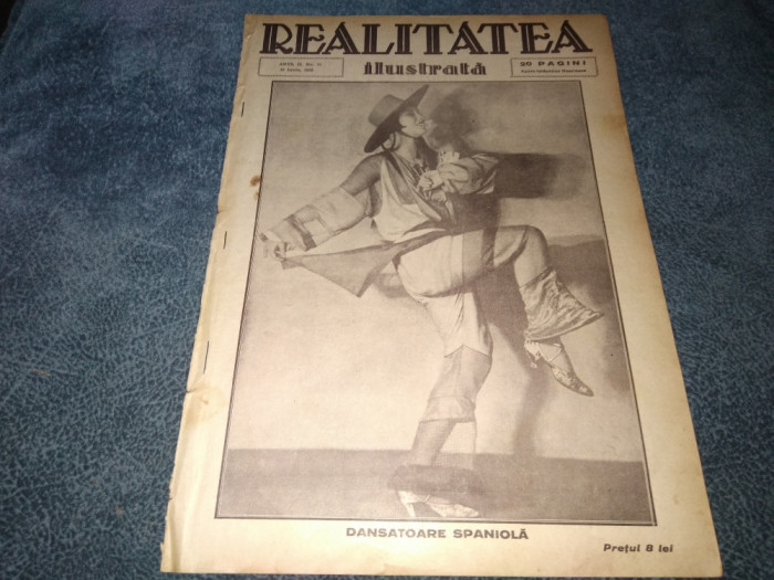 REVISTA REALITATEA ILUSTRATA NR 21 1928