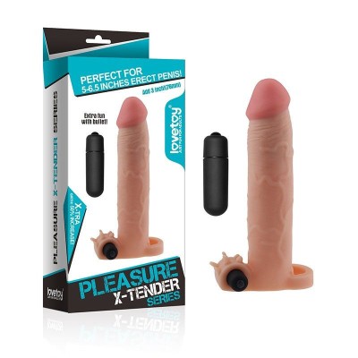 Prelungitor cu vibratii ADD 3 PLEASURE X TENDER 20cm foto