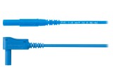 Cablu de măsurare blindat 16A, 1,5m, albastru - ideal pentru teste electrice