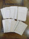 Lot scrisori in limba franceza 1903 - 1919