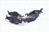 Set placute frana,frana disc OPEL ASTRA G Cabriolet (F67) (2001 - 2005) KROTTENDORF KRO1351