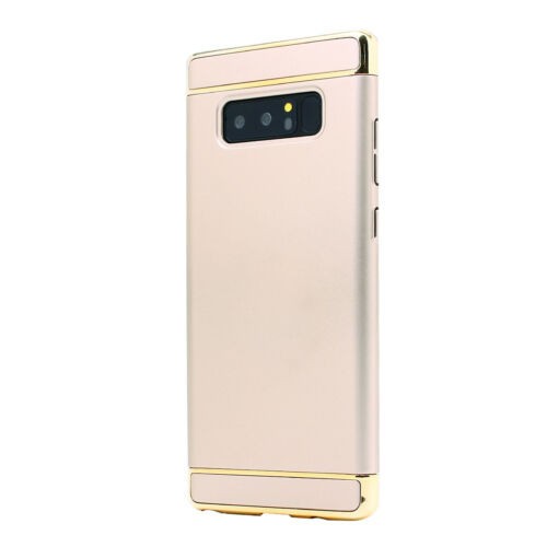 Husa de protectie pentru Samsung Galaxy Note 8, Luxury Gold Plated, Fine Touch