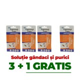 Cumpara ieftin 3+1 GRATIS - insecticid concentrat Cypesect Caps 10 ml, fără miros, eficient contra g&acirc;ndacilor, ploșnițelor și puricilor