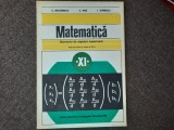 MATEMATICA , ELEMENTE DE ALGEBRA SUPERIOARA de C. NASTASESCU...I. STANESCU