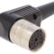 Conector M16 mamă 12 pini 3A