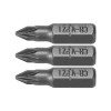 Set 3 Biti Surubelnita Sthor PZ1 1/4&quot; x 25mm CrV6150 Profesional