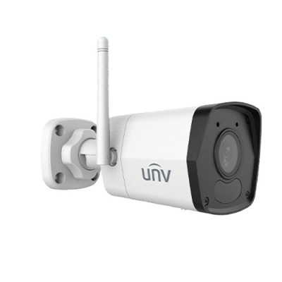 Camera Wi-Fi IP 2MP, Smart IR 30M, lentila 2.8mm, IP67, Microfon integrat,slot card - UNV IPC2122LB-AF28WK-G SafetyGuard Surveillance foto