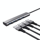 Hub Trust Halyx USB-C to 4 x USB-A 3.2 &quot;TR-24948&quot; (timbru verde 0.8 lei)