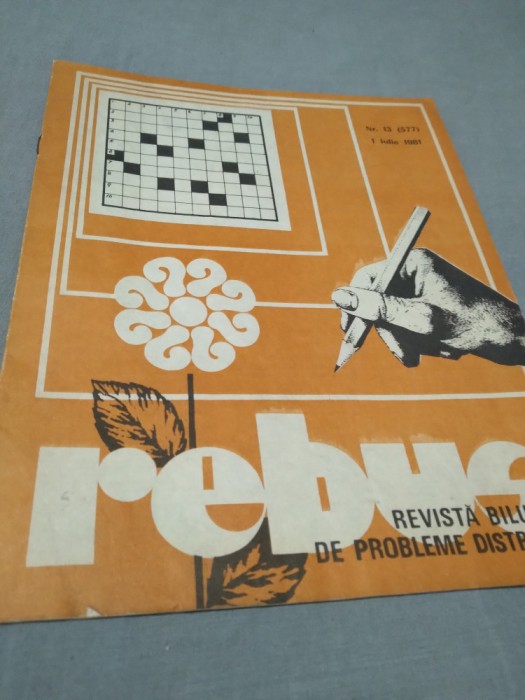 REVISTA REBUS NR.13 /1 IULIE 1981